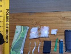 Satresnarkoba Polres Situbondo Gagalkan Peredaran Sabu 69,97 Gram