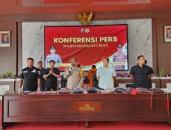 Polres Mojokerto Kota Tangkap 6 Pelaku Pengeroyokan Anggota Perguruan Silat