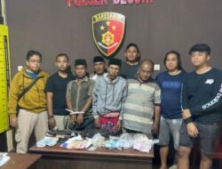 Asik Main Judi Online, Empat Warga Besuki Ditangkap Polisi