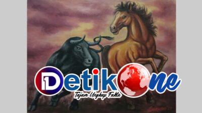 Persaingan Banteng dan Kuda d