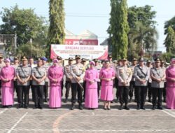 Kapolres Situbondo Pimpin Sertijab Kasat Lantas, 2 Kapolsek dan Kenaikan Pangkat Pengabdian