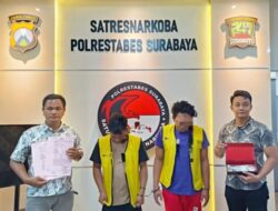 Diduga Edarkan Narkoba, Kakak Adik di Surabaya Ditangkap Polisi