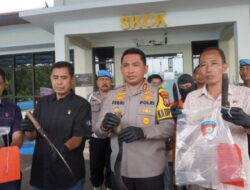 Duel Berdarah, Polres Bangkalan Amankan Dua Orang Tersangka Carok Yang Tewaskan Empat Orang