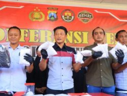 Satresnarkoba Polres Tuban Amankan 10 Tersangka Jaringan Tuban dan Jakarta