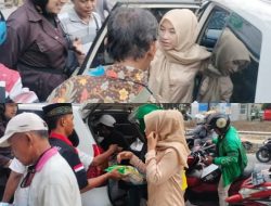 Keren, DJ Anezka Bersama  Rap-Rap The Team Bagi bagi Parcel dan Santunan Anak Yatim