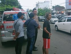 Kecelakaan Mobil Ambulance Dengan Sepeda Angin di Tulungagung, Tiga Orang Alami Luka Ringan