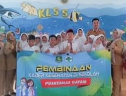 Dokter Kecil Puskesmas Gayam Sarana Melatih Hidup Bersih dan Sehat Siswa Usia Dini