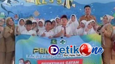 Dokter Kecil Puskesmas Gayam Sarana Melatih Hidup Bersih dan Sehat Siswa Usia Dini