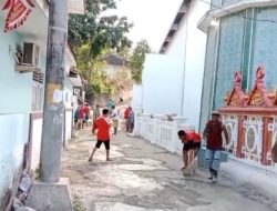 Kekompakan Warga Dusun Wa’duwak Dalam Membersihkan Infrastuktur Lingkungan Patut di Apresiasi