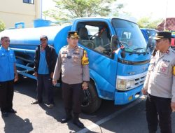 Antisipasi Kekeringan, Polres Sumenep Gelar Apel Gabungan Bantuan Air Bersih