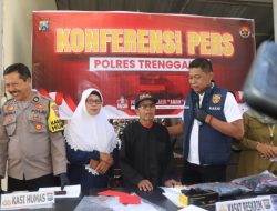 Wujud Empati, Polres Trenggalek Santunan dan Bantuan Kepada Kakek Korban Curas 