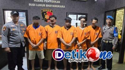 Komplotan Pencuri Kabel Milik PT. Telkom di Asemrowo Surabaya Berhasil Diringkus Polisi