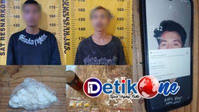 Satresnarkoba Polres Situbondo Tangkap Dua Pemuda Pengedar Pil Trex