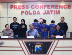 Polda Jatim Amankan Tiga Remaja Begal Sadis Yang Tidak Segan Lukai Korbannya