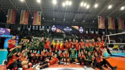 Tim Voli Putra-Putri Polda Jatim Melaju ke Final Kapolri Cup 2024 Setelah Kalahkan Polda Kalsel