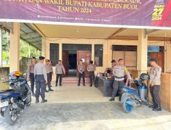 Satgas Preventif Wujudkan Situasi Kamtibmas Yang Kondusif Dengan Sambangi KPUD, Gudang Logistik Serta Bawaslu Buol