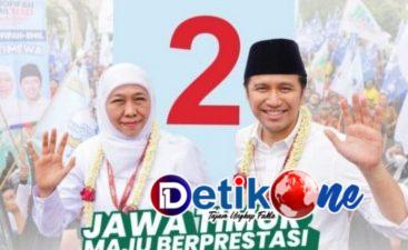 Khofifah – Emil Menang Telak di Kecamatan Gayam