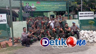 Hadir di Koramil Sapudi, Dandim 0827 Sumenep Tekankan Sinergitas TNI Polri
