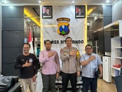Pimpinan Redaksi Media DetikOne Bersama Advokat Asal Sumenep Kunjungi Kapolres Situbondo Untuk Perkuat Sinergitas