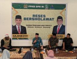 Nasim Khan Gelar Kunjungan Reses Bersholawat di Desa Botolinggo