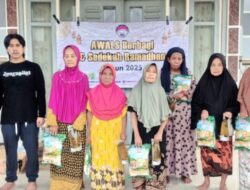 Bulan Penuh Berkah, AWALS Bagikan Bansos untuk Fakir Miskin dan Kaum Dhuafa