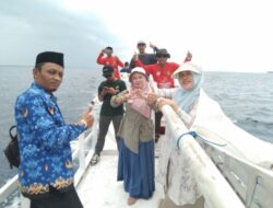 Kabid Yankes Dinkes Sumenep Naiki Perahu Siaga Peduli Sosial