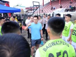 Kapolda Jambi Tinjau Langsung Rekrutmen Taruna Akpol 2025 Seleksi Jasmani