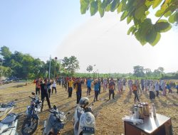 Polsek Krejengan Gelar Senam Bersama di Desa Opo-Opo, Wujud Sinergi Polri dan Masyarakat