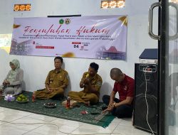 Mahasiswa STIH Zainul Hasan Gelar Penyuluhan Hukum dan Sosialisasi PBB di Desa Brani Wetan