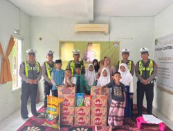 Satlantas Polres Situbondo Gelar Santunan Sosial dan Doa Bersama Anak Yatim di Bulan Ramadhan