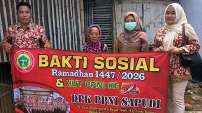 Peringati HUT ke-52, PPNI Sapudi Gelar Bakti Sosial Untuk Kaum Dhuafa