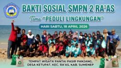 Peduli Lingkungan, Siswa-Siswi SMPN 2 Raas Gelar Bakti Sosial 
