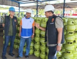 Sidak SPBE Kapongan, Polres Situbondo Pastikan LPG 3 Kg Tersedia dan Terkendali