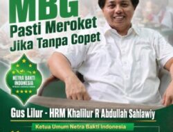 Gus Lilur: MBG Pasti Meroket Jika Tanpa Copet