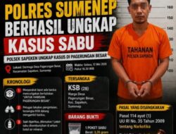 Polsek Sapeken Ringkus Terduga Pengedar Sabu di Dermaga Pagerungan Besar