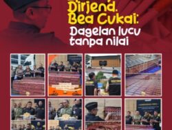 Gus Lilur Desak Presiden Evaluasi Dirjen Bea Cukai, Soroti Dugaan Aliran Suap dan Penindakan Rokok Ilegal