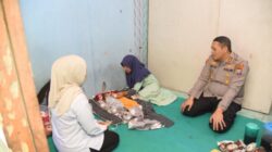 Wujud Kepedulian, Kapolres Bondowoso Sambangi Keluarga Korban Meninggal Pasca Melahirkan Bayi Kembar