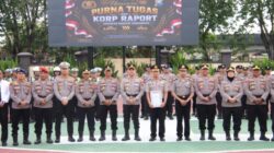 Polresta Sumenep Gelar Upacara Purna Tugas dan Kenaikan Pangkat Pengabdian
