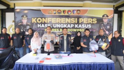 Satreskrim Polres Bondowoso Ringkus Satu Pelaku Curanmor di Klabang