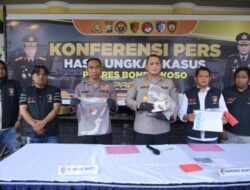 Bobol Rumah Dini Hari Sambil Todong Pisau, Dua Perampok Ditangkap Satreskrim Polres Bondowoso