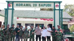 Dandim 0827/Sumenep Kunjungi Pulau Sapudi, Tinjau Pembangunan Pos Ramil