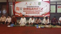 Tasyakuran HUT ke-81 RI di Arjasa, Camat Ajak Warga Kangean Perkuat Persatuan