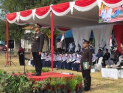 Polsek Krejengan Ikuti Upacara HUT ke-81 RI Tingkat Kecamatan, Momentum Perkuat Semangat Kebangsaan