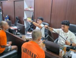 Satreskrim Polres Situbondo Amankan Tiga Terduga Pelaku Pencurian Mesin Pompa Air