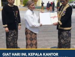 Momentum Hari Jadi ke-757, BPN Serahkan Sertifikat Aset Pemkab Sumenep Kepada Bupati